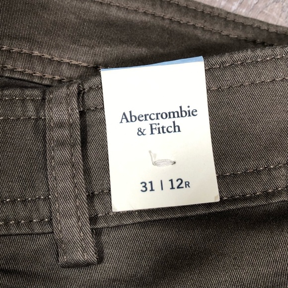 Abercrombie & Fitch Womens Zippered Pockets Cargo Pants Size 31/12 - Picture 9 of 9